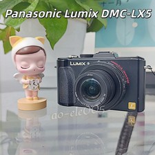 Panasonic Lumix DMC-LX5 10.1 MP Digital Camera With Battery And Charger TESTED