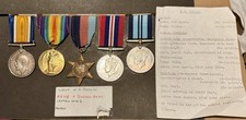 WW1 & WW2 Officer Medals to WD JOSLIN ASC Indian Army Somme Ypres Cambrai, LUTON