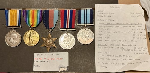 Ww1 ww2 officer medals to - ww2,