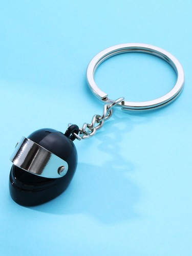Motorcycle helmet keychain - helmet,