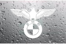 BMW German eagle logo sticker