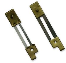 2x French Suspension Brass