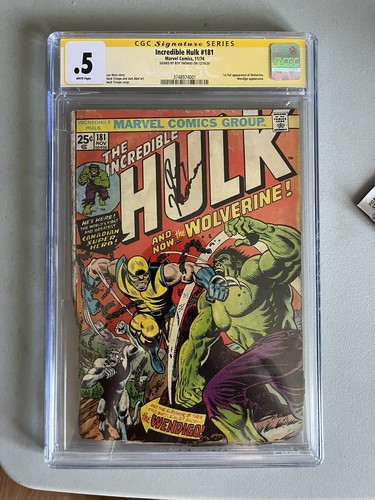 Incredible hulk 181 - incredible, cgc