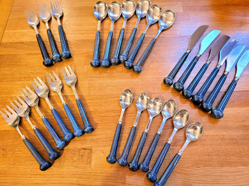 Denby regency blue cutlery - denby,