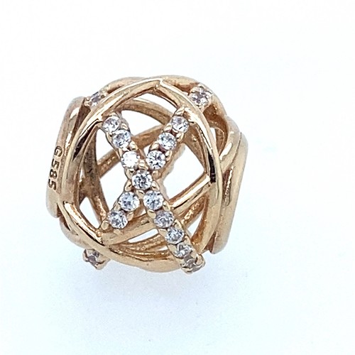 Pandora 14k yellow gold - pandora,