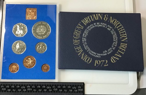 Superb 1972 proof coin - uk,