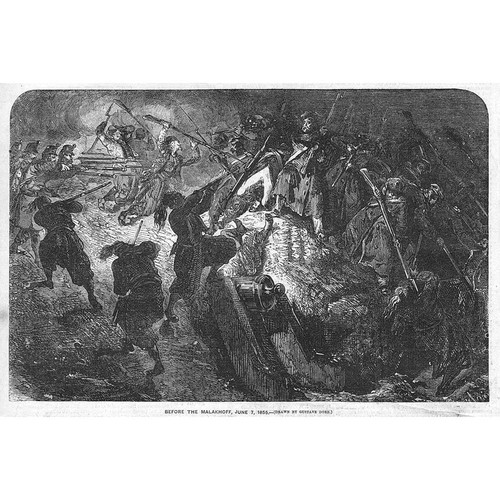 Crimean war scene before - war,