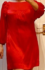 Monsoon Dress 100% silk Satin