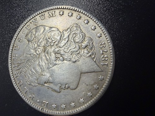 Morgan silver dollar 1878 - silver,