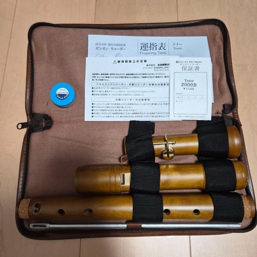 Zen tenor recorder - zen-on,