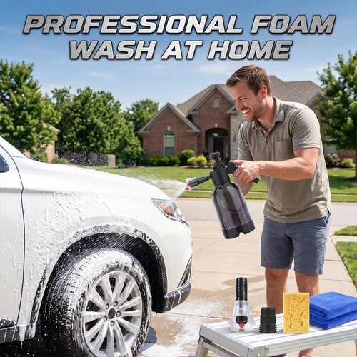 Foam car wash - wash, sprayer