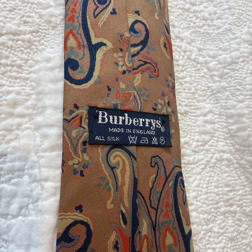 Vintage burberry brown with - burberry,