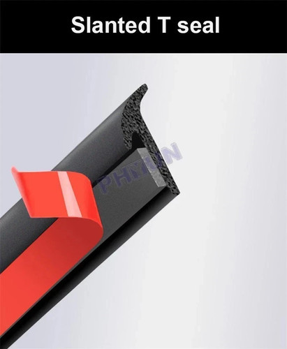 Slanted seal strip rubber - seal,