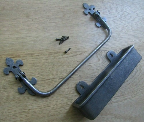 Cast iron pew rail - cast,