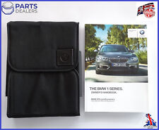 GENUINE BMW 1 SERIES F20 F21 2015-2019 OWNERS MANUAL HANDBOOK WALLET PACK