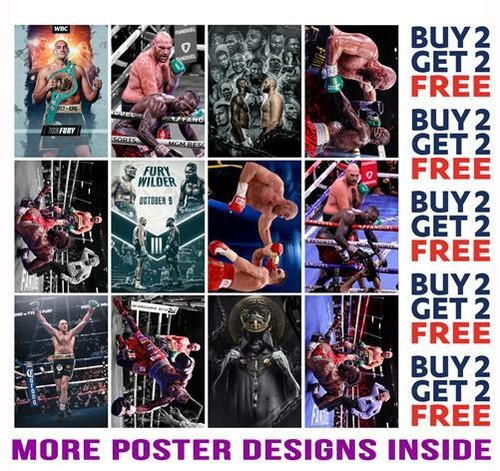 Tyson fury posters boxing - boxing, gym