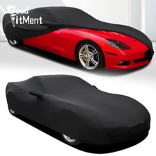 Indoor 4.2-4.6 Meters Full Car Cover Stretch Satin Scratch Dust Proof Protection