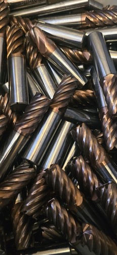 Solid carbide end mill - solid,