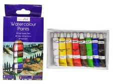 WATERCOLOUR PAINTS - 8 TUBES