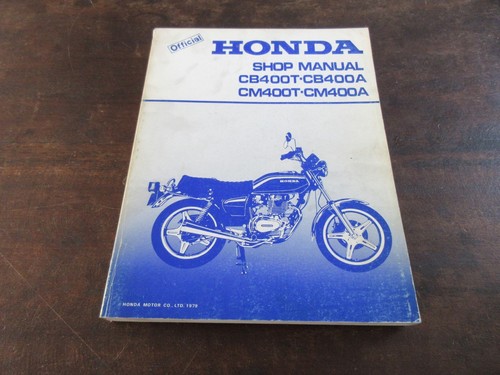Honda cb400t cb400a cm400t - cb400t,