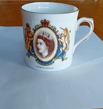 Coronation Mug Of Queen Elizabeth 11 By  Royal Grafton