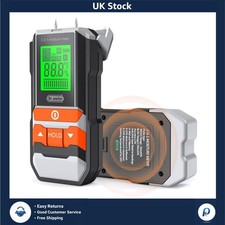 Versatile Pinless Moisture Meter - Four Scanning Modes for Wood & Masonry