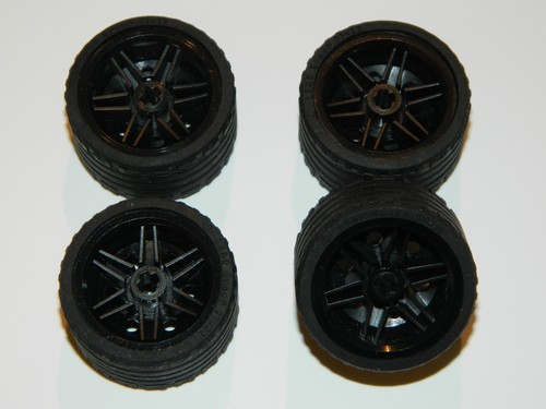 Lego technic wheels set 4 - technic, of