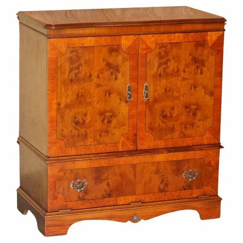 Stunning burr yew wood - wood, tv