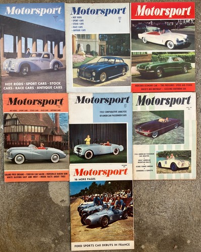 Vintage motorsport magazines - magazines,
