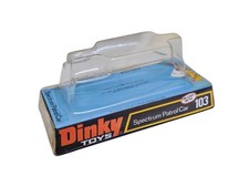 Dinky Toys 103 Spectrum Patrol Car (SPC) Blister/Bubble EMPTY Repro Box