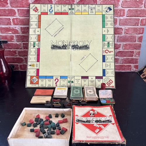 Rare vintage 1930 monopoly - vintage, 1930’s