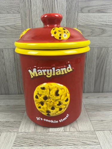 Maryland cookie jar ceramic - cookie,