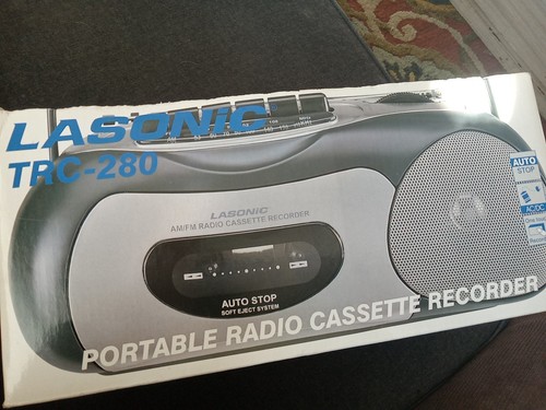 Vtng boombox lasonic trc 280 - boombox,