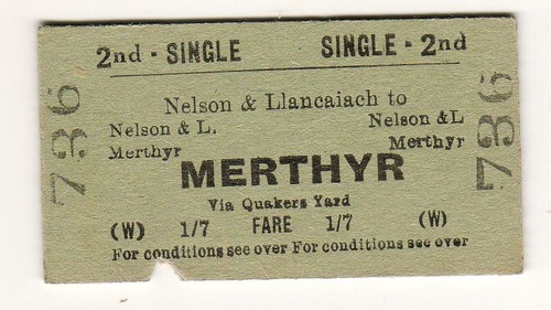Railway ticket btc nelson - ticket, btc(w)