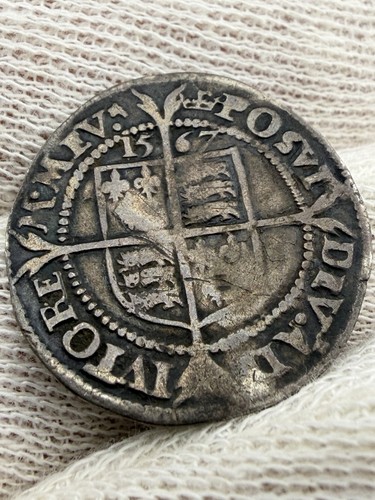 Elizabeth 1567 silver - 1567,
