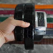 Real Crocodile Black Men's