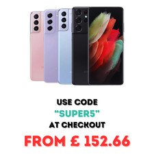 Samsung Galaxy S21 | S21 FE | S21+ | S21 Ultra 5G - All Colour - Unlocked - A+