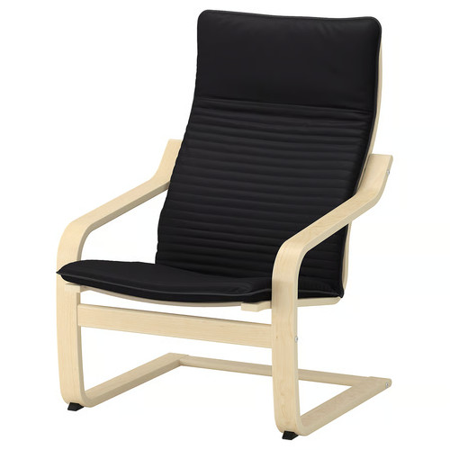 Ikea poang armchair birch - ikea,