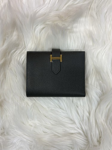 Hermes bearn wallet chèvre - hermes,
