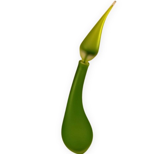 Glass decanter flame topped - decanter,