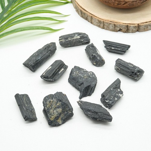Large natural black tourmaline - natural,