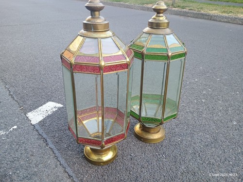 Vintage brass moroccan - vintage, candle