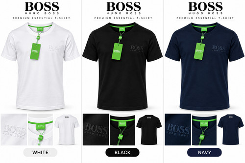 Men boss shirt - t-shirt, short