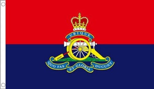 Royal artillery regiment flag - artillery,