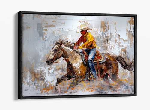 Cool cowboy riding - cowboy, horse