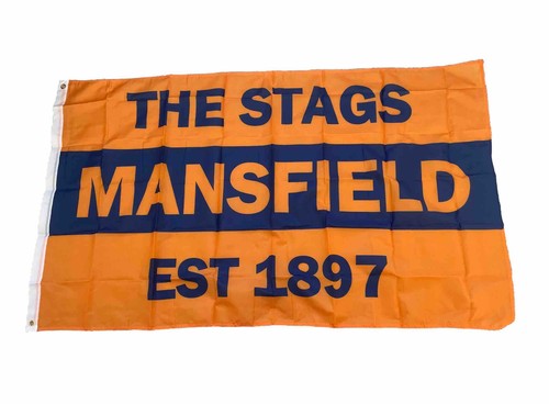 Mansfield town flag 5ft - mansfield,