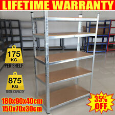 5 TIER THICKEN METAL SHELVING