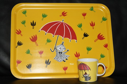 Moomin large tray little - large,