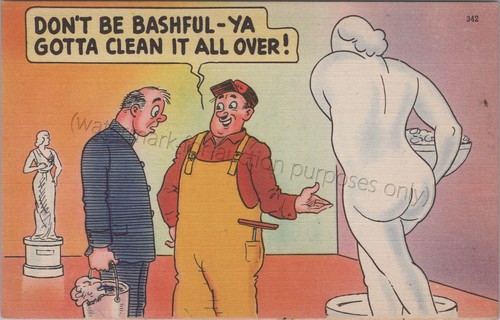 Don bashful statue - be, bashful"
