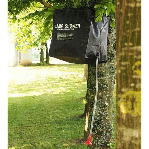 40l solar shower camping d - -,
